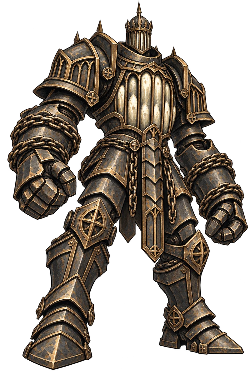 The Iron Choir of the Bound Souls